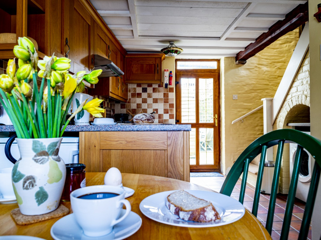 Dining area at Winnie's Hayloft, Bwlch